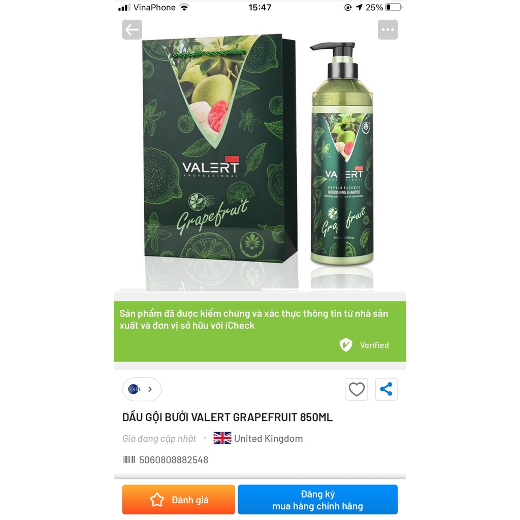 BƯỞI VALERT - CẶP DẦU GỘI DẦU XẢ CHỐNG RỤNG - MỌC TÓC CHIẾT XUẤT TINH CHẤT BƯỞI VALERT 850ML | BigBuy360 - bigbuy360.vn