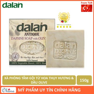 Xà phòng tắm gội từ hoa Thụy Hương & dầu Olive DALAN ANTIQUE SOAP With Olive Oil 150g (Chính Hãng - Thổ Nhĩ Kỳ)