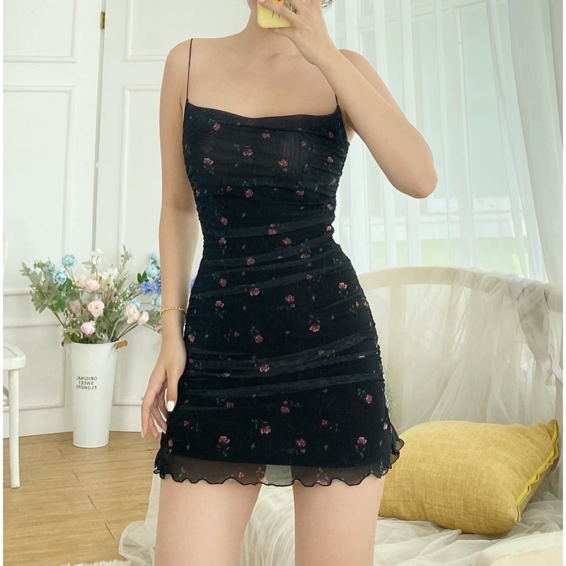 (Sẵn đủ màu) Đầm Đuôi Cá 2 Dây Hàng Thiết Kế | BigBuy360 - bigbuy360.vn