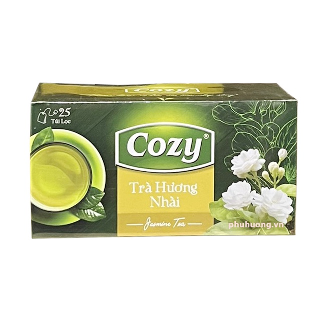 Trà Cozy Đào Dâu Trà Nhài Hồng Trà