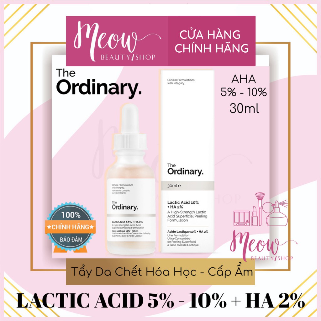 The Ordinary - Tinh Chất Serum The Ordinary Lactic Acid 5% - 10% + HA 2%