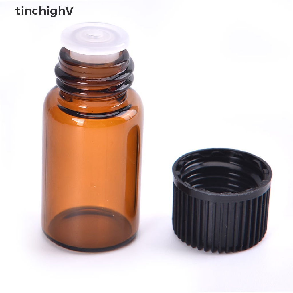 Set 100 Bình Thủy Tinh Đựng Mẫu Thử 1-3ml Màu Hổ Phách