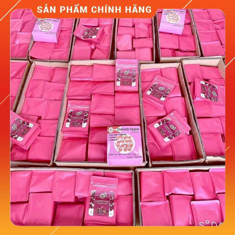 Kẹo socola giảm cân Chokolade Vaegttab, bản mới màu hồng