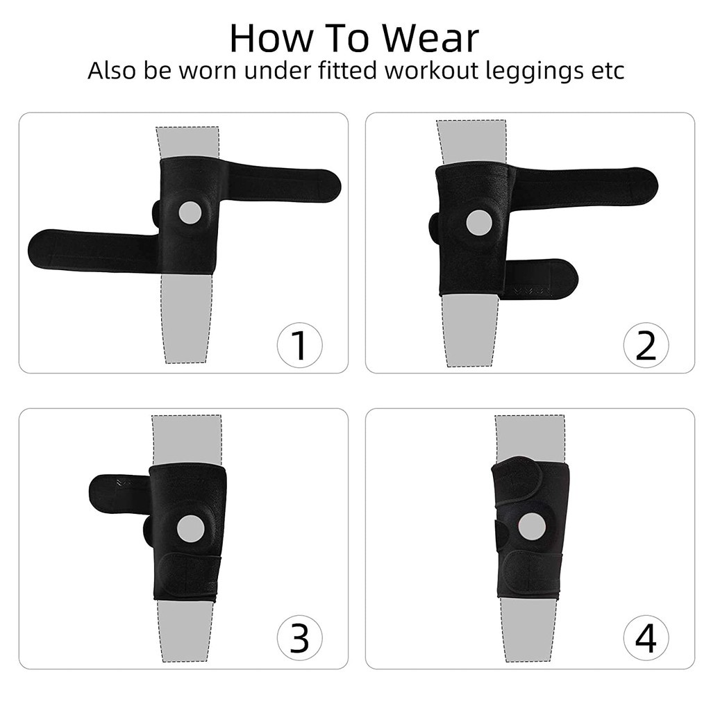 Bó Gối Thể Thao đai Trợ Lực Bảo Vệ đầu Gối Dùng Trong Bóng đá, Bóng Chuyền Các Môn Thể Thao