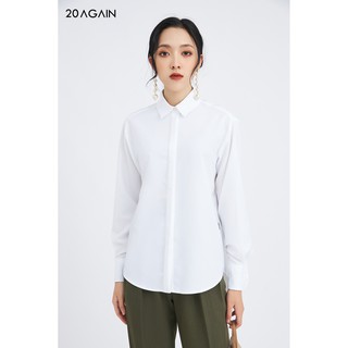 Áo Sơ Mi Cổ Đức 20AGAIN, form basic cá tính ASA1661