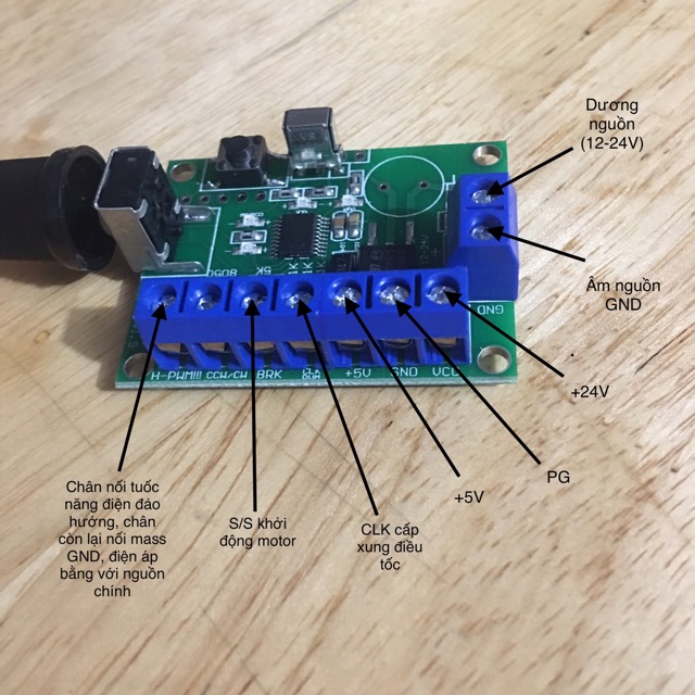 Mạch tạo xung điều tốc động cơ không chổi than motor Brushless Nidec Minebea Shinano FAN PC Server