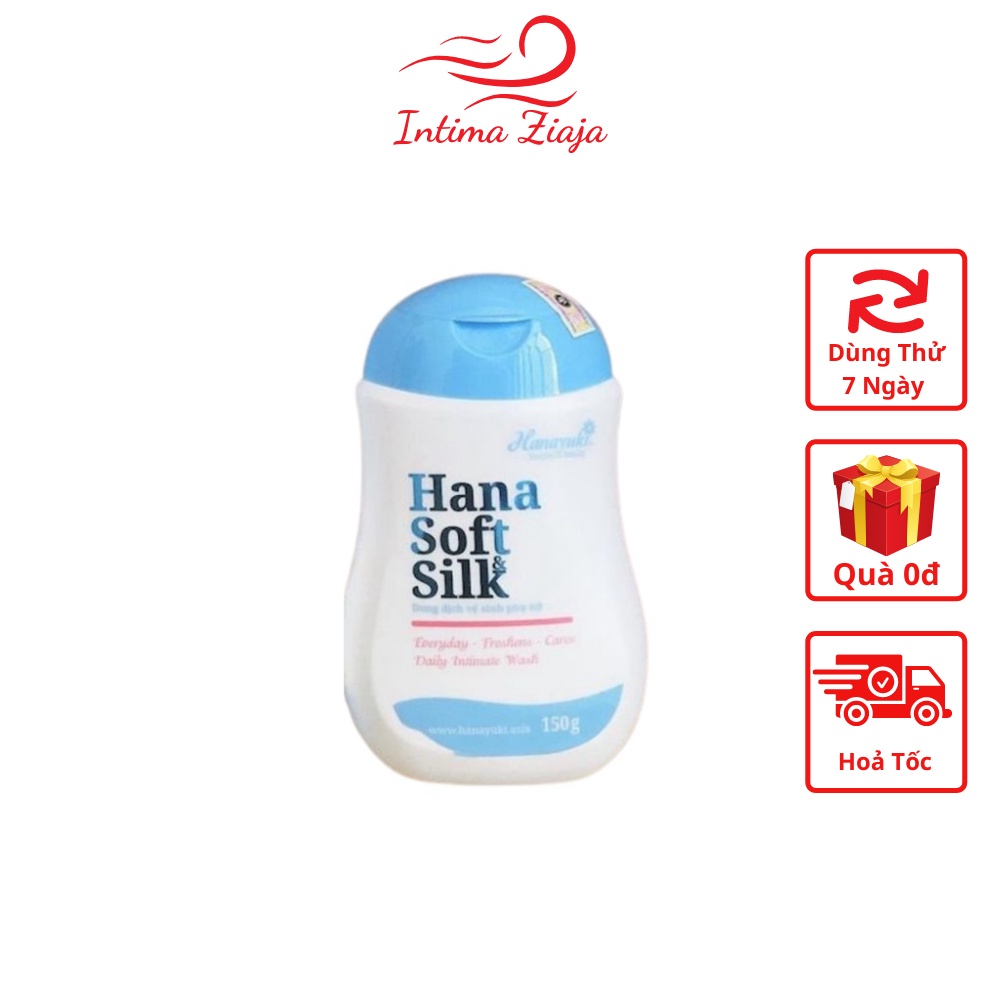 Dung Dịch Vệ Sinh Phụ Nữ Hana Soft Silk Giúp Vùng Kín, Sạch Thơm, Quyến Rũ - DDVS Hanayuki