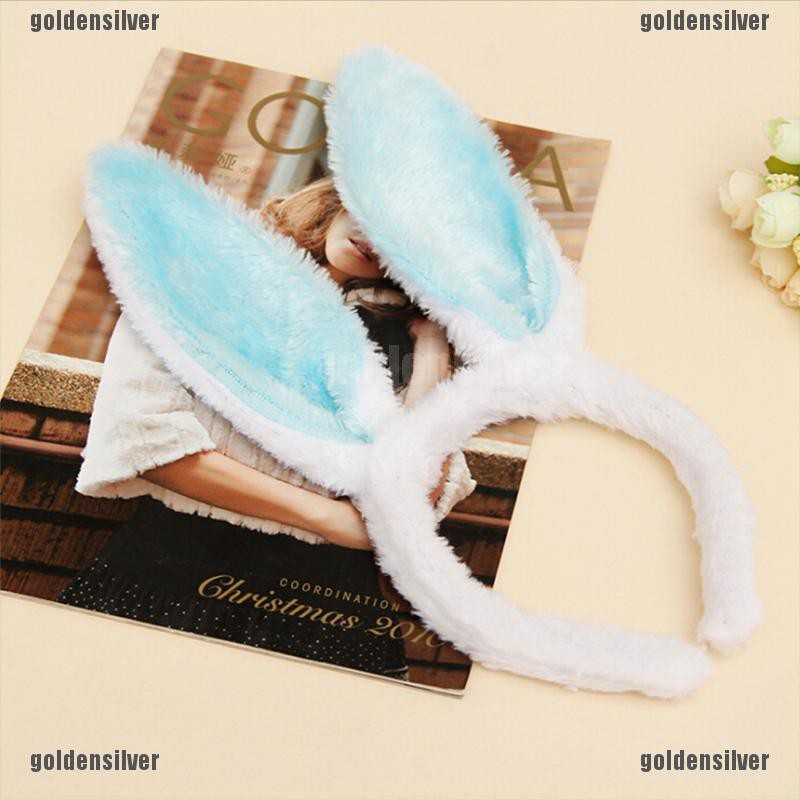 Băng Đô Tai Thỏ Bằng Lông Xù Thời Trang Dành Cho Hóa Trang