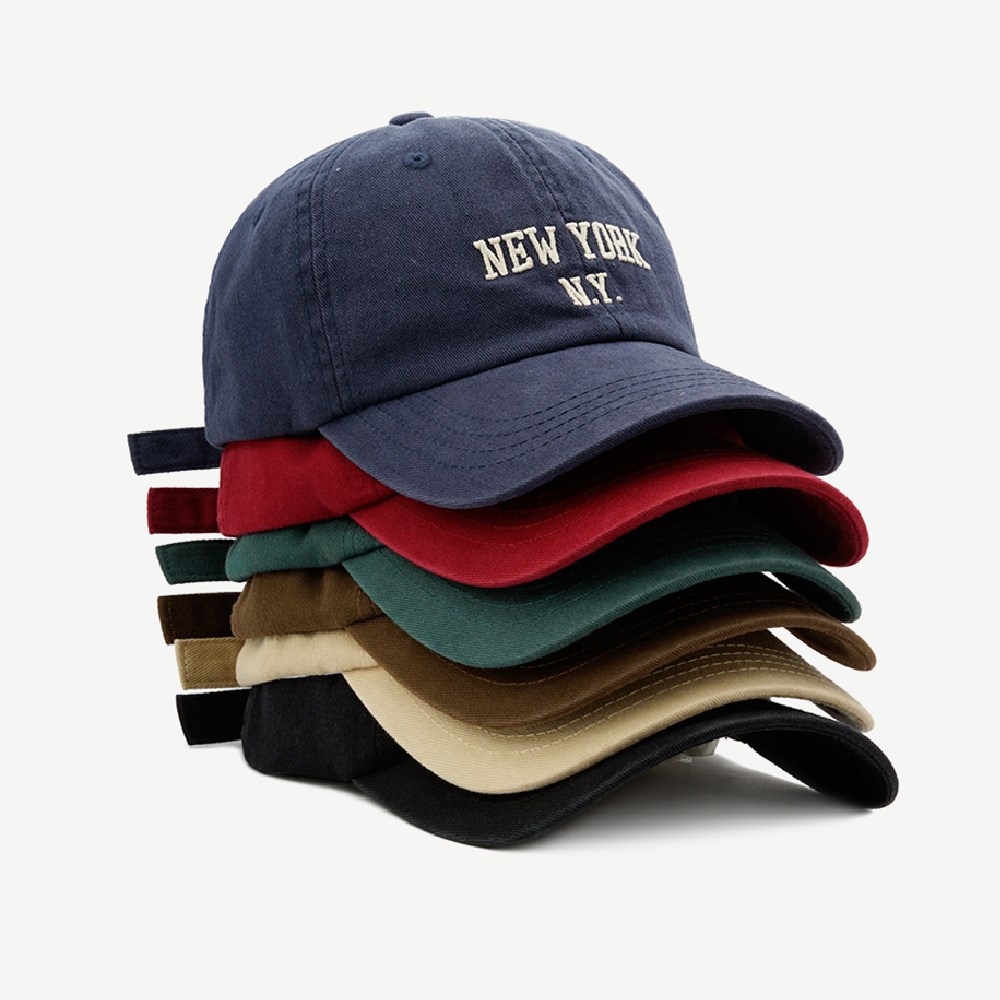 Mũ Lưỡi Trai Thêu Chữ NEW YORK Phong Cách Hàn Quốc