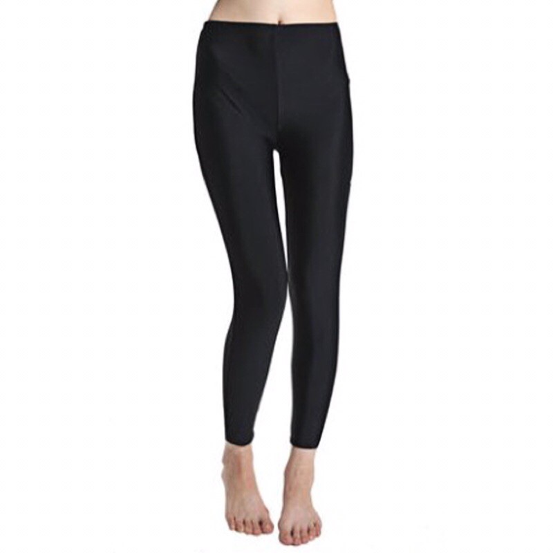 Quần Bơi Dài Nam Nữ Unisex Đen Và Xanh Đen Thun Co Giãn 4 Chiều Size XL (53-60kg) - Hàng Nhập Quảng Châu - Lucky Girl | BigBuy360 - bigbuy360.vn