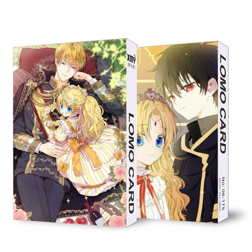 Hộp ảnh lomo in hình MỘT NGÀY NỌ TÔI BỖNG TRỞ THÀNH CÔNG CHÚA 30 tấm anime chibi