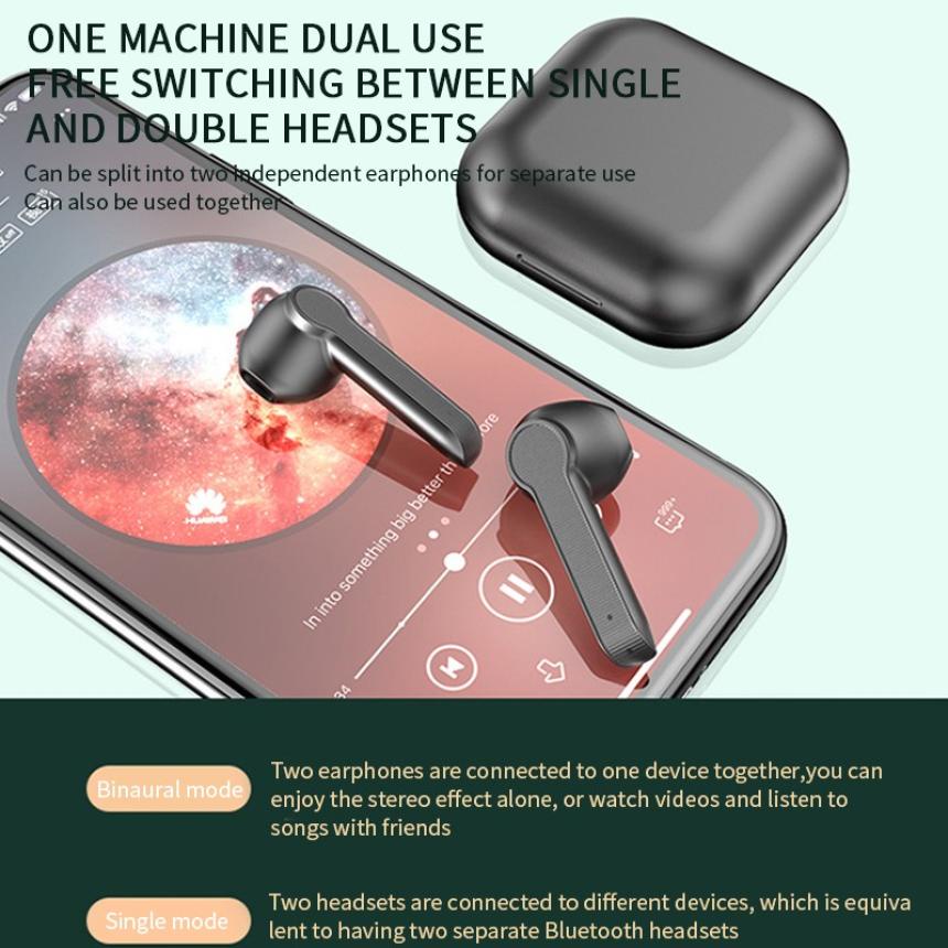 Tai Nghe Bluetooth TWS Không Dây LB-30 9D Cho Điện Thoại IOS Hoặc Android