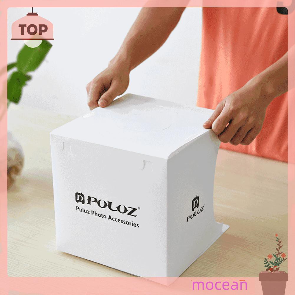 PULUZ Hộp Chụp Ảnh Sản Phẩm Mini Có Đèn Led