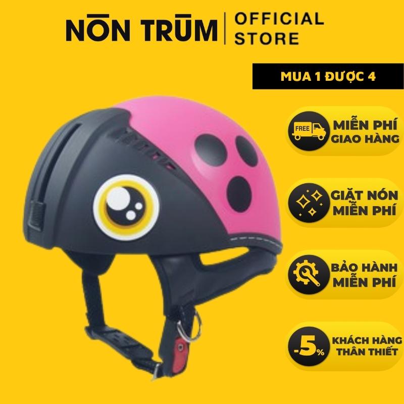 Nón bảo hiểm ANDES 181S cho trẻ em có kính âm chính hãng