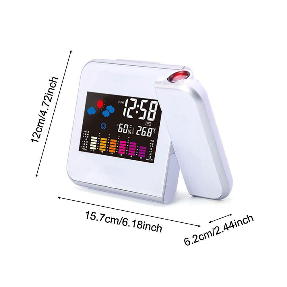 CONOPERY Đồng Hồ Báo Thức Thông Minh Hiển Thị Màn Hình Lcd