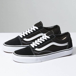 Giày thể thao Old Skool Đen trắng Nam nữ