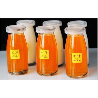 COMBO 6 CHAI THỦY TINH NẮP NHỰA 200ML