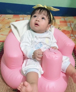 Ghế hơi tập ngồi cho bé