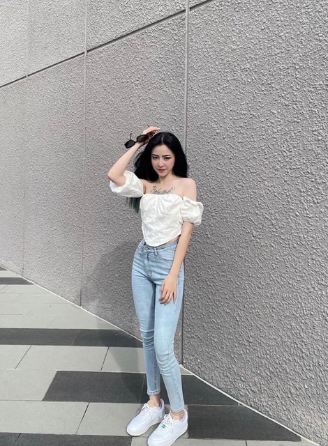 Quần Jean Ôm Skinny Lệch Khuy Rocky Denim 2020 | BigBuy360 - bigbuy360.vn