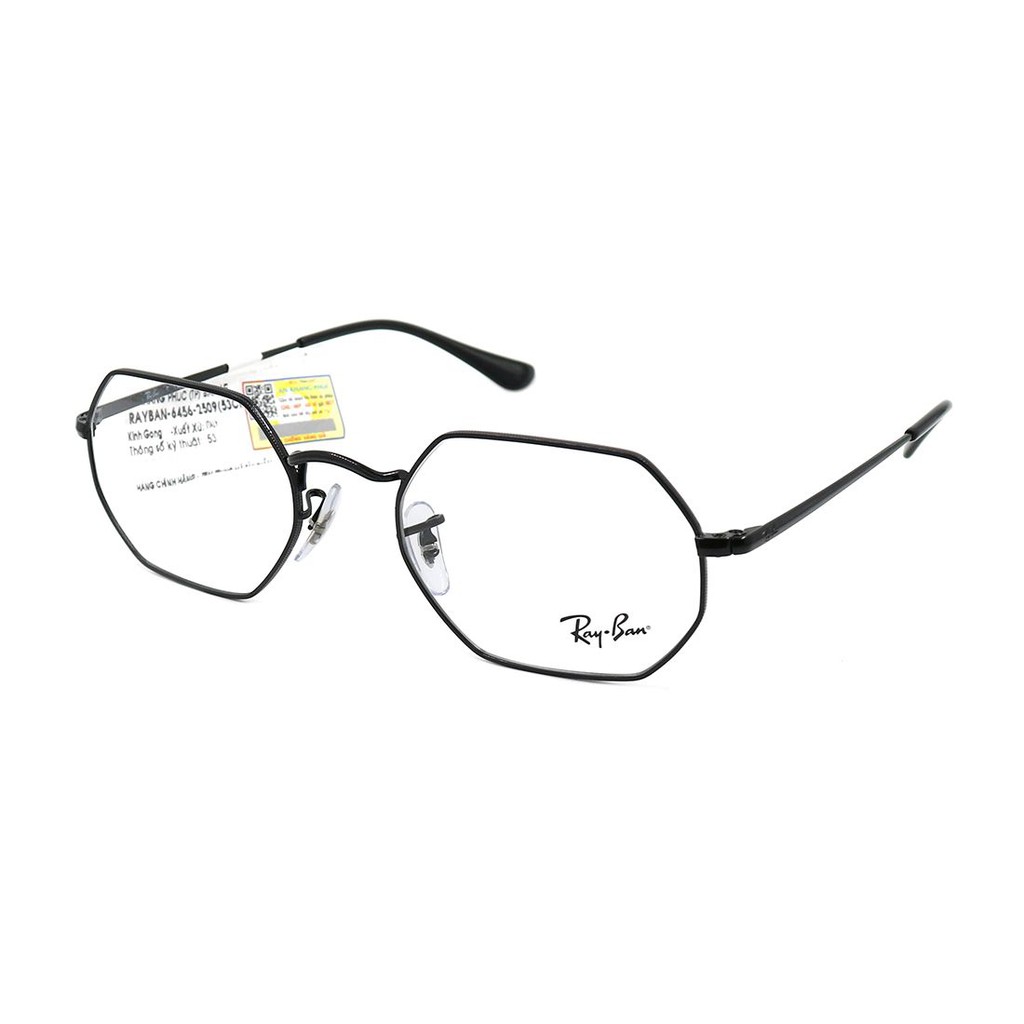 (Hàng chính hãng) Gọng kính nam nữ Rayban RB6456 (53-21-145) màu sắc thời trang, thiết kế dễ đeo, bảo vệ mắt