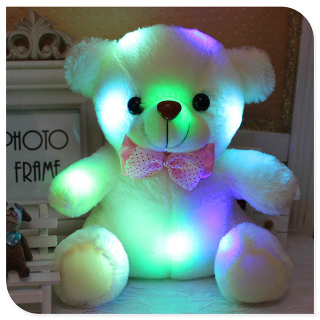 Gấu Nhồi Bông Có Đèn Led Phát Sáng Cho Bé