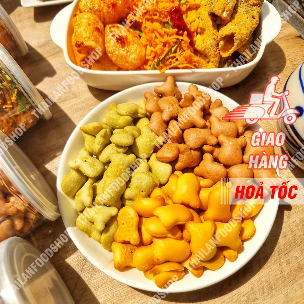 Bánh Gấu Mix 3 Vị  Lon 300gr