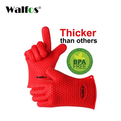 Găng Tay Walfos Nướng BBQ Chịu Nhiệt Bằng Silicone 7 Màu Tuỳ Chọn 1pcs
