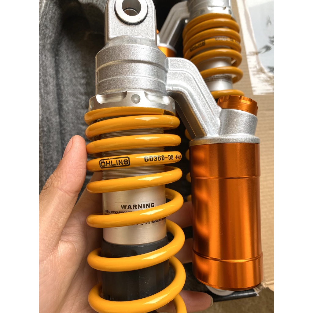 Phuộc Thụt Ohlins Bình Dầu Có Tăng Chỉnh: WAVE DREAM -FUTURE-SIRUS-JUPITER.....Bảo Hành 1 Năm