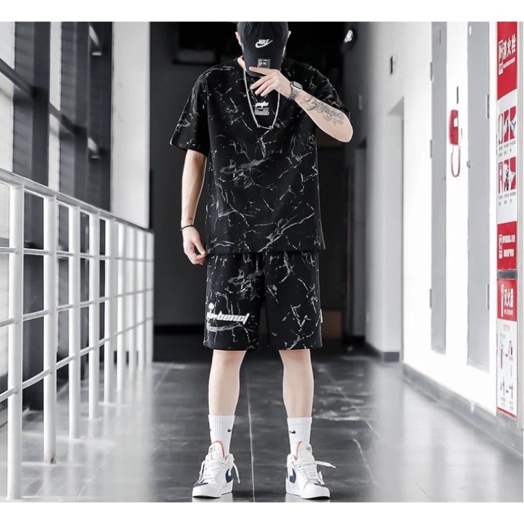 Đồ bộ nam, bộ thê thao nam PILU chất liêụ thun lạnh thoáng mát | BigBuy360 - bigbuy360.vn