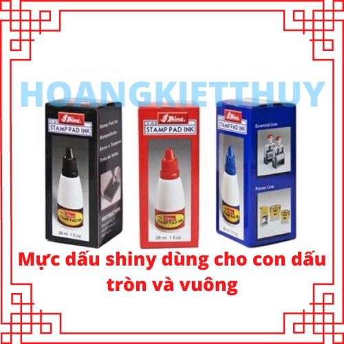 Mực dấu shiny S-61, S-62, S-63 chính hãng