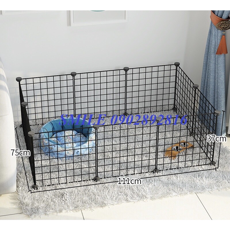 (KÈM SẴN CHỐT) COMBO QUÂY LƯỚI GHÉP, CHUỒNG ,LỒNG THÚ CƯNG CHÓ MÈO LẮP GHÉP NHIỀU KIỂU SIÊU CHẮC CHẮN