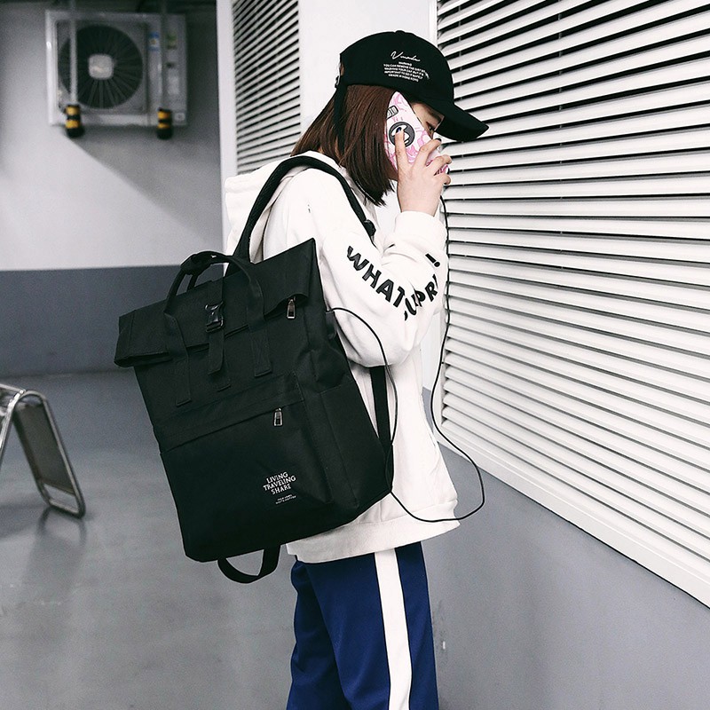 Balo vuông ulzzang phong cách 2018