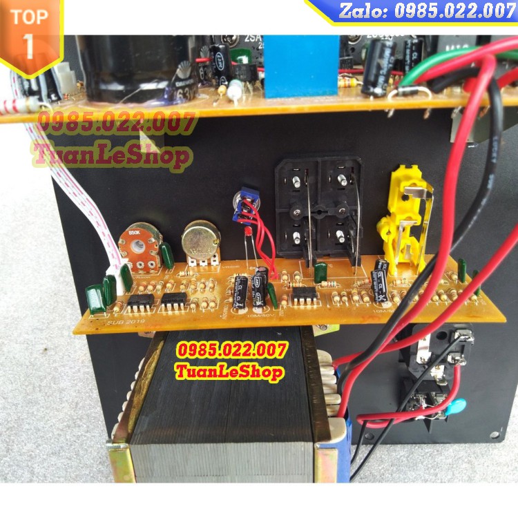 MẠCH LOA SUB  NGUỒN ĐỒNG  MẠCH SIÊU TRÂM 2 SÒ SANKEN - KÉO LOA 25 30