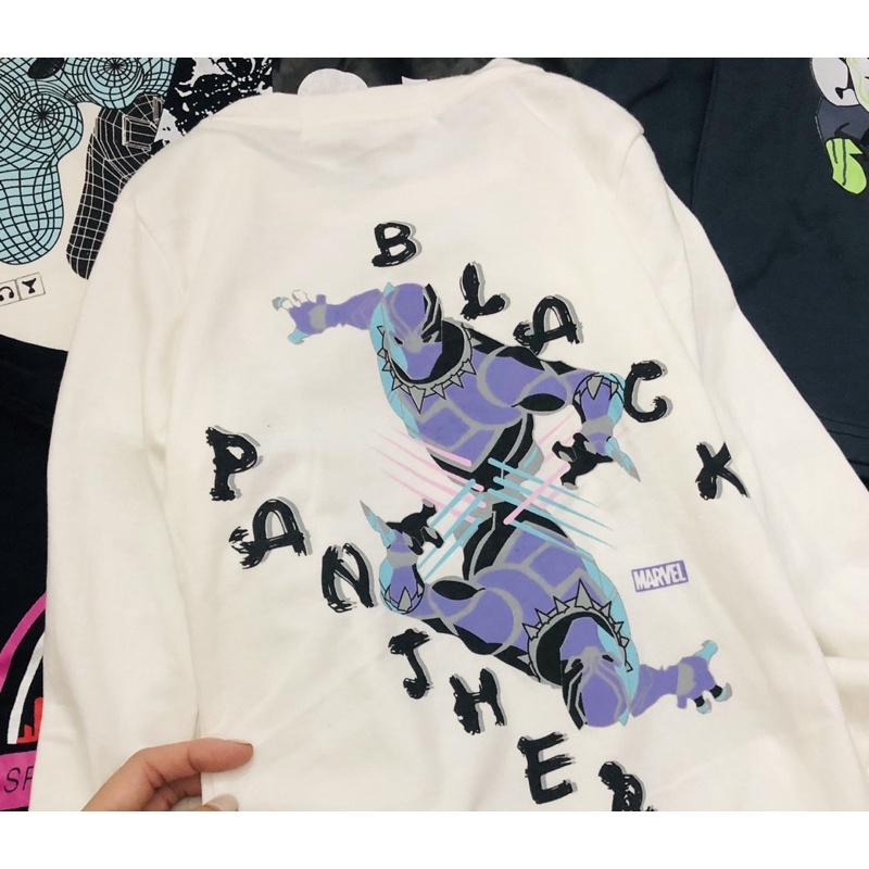 Bộ cotton dài tay in hình hm cho bé trai dòng đại