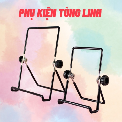 (ẢNH THẬT) Giá Đỡ Kim Loại Cao Cấp Cho iPad - Máy Tính Bảng - Chất Lượng Cao Pad 2 stand, loại nhỏ và to full hộp