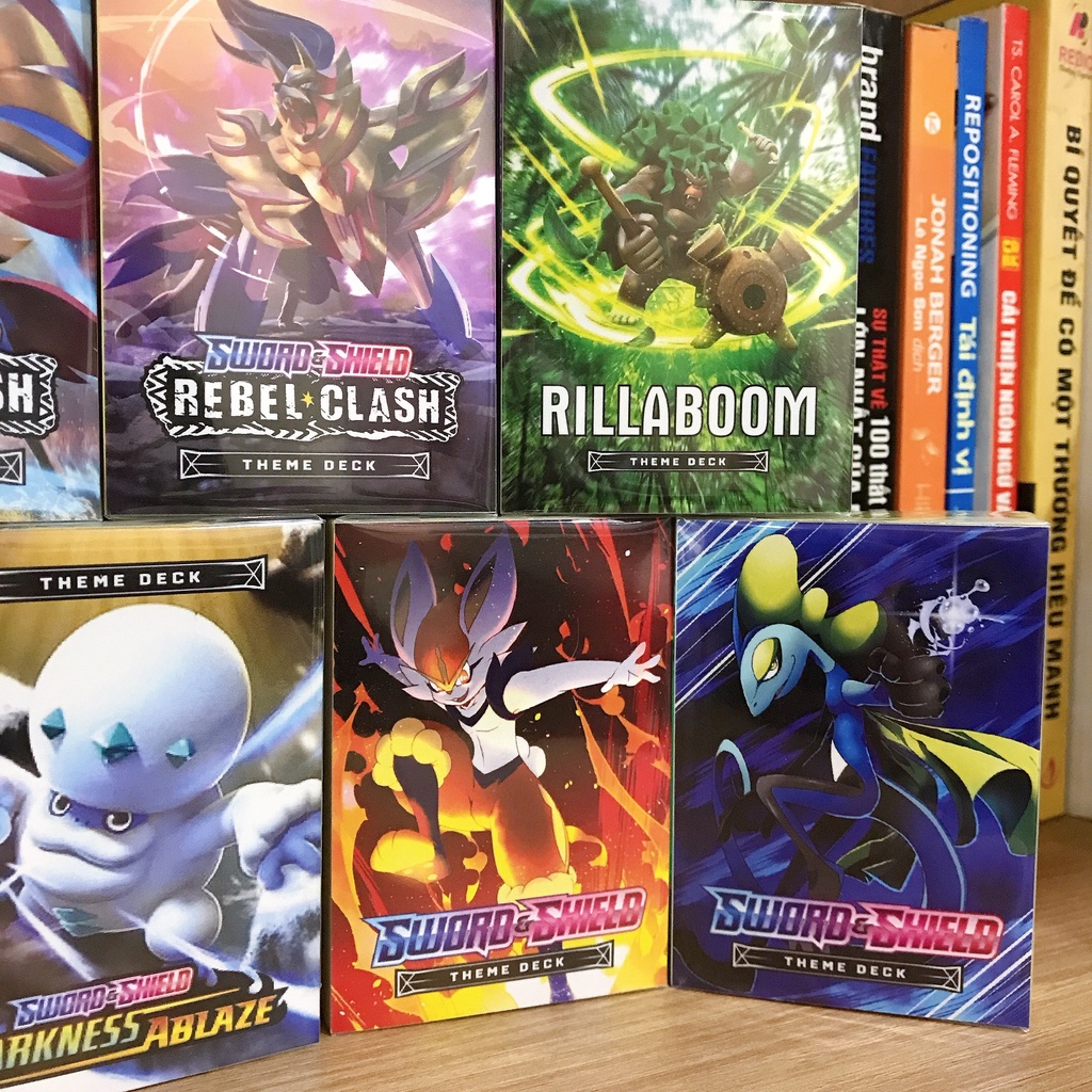 Tổng hợp các bộ Theme Deck 60 thẻ bài Pokemon  - Sword & Shield Series