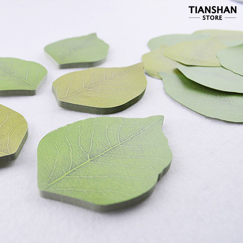 Giấy Ghi Chú Hình Chiếc Lá Sáng Tạo Độc Đáo