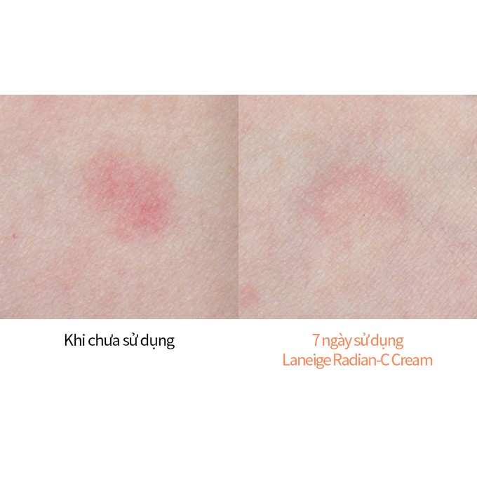 Kem dưỡng trắng da làm mờ đốm nâu Laneige Radian - C chứa Vitamin C