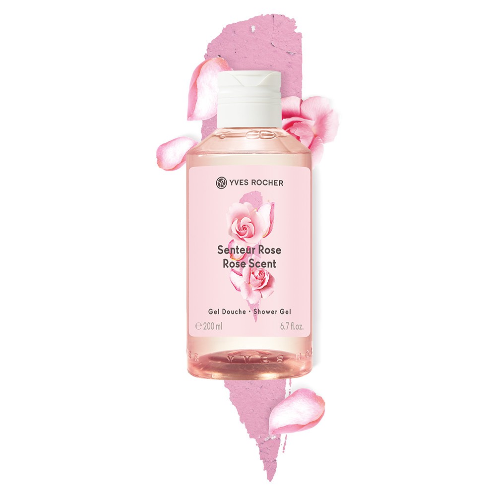 Sữa tắm Yves Rocher ROSE SCENT SHOWER GEL 200ml