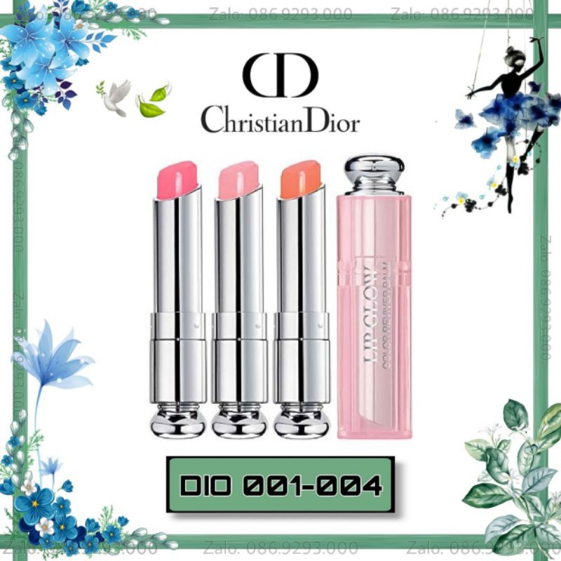 Son Dưỡng Dior Addict Lip Glow, Son Dior dưỡng môi full size 3.5g Có Bill