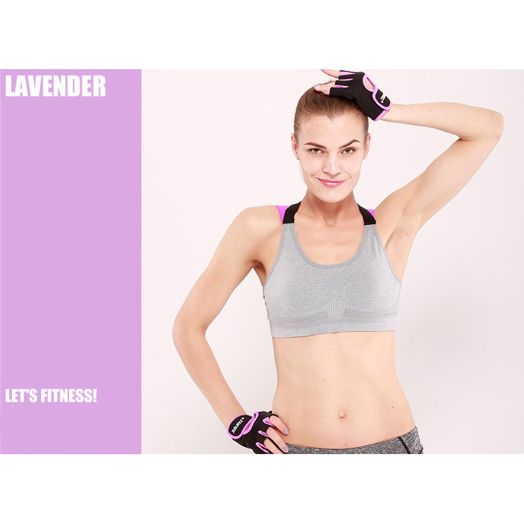 Aolikes AL1678  Găng tay tập gym HỞ LƯNG chống trượt hàng chính hãng