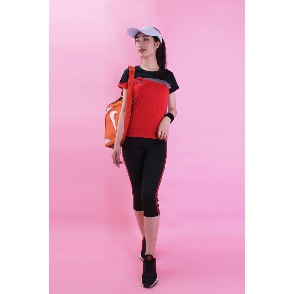 Đồ tập gym hàng xuất khẩu cho nữ béo đang giảm giá . kho_dothethaonu