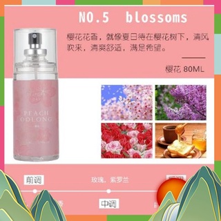Xịt Thơm Toàn thân Peach Oolong 80ml Body Mist Siêu Thơm Cá Tính, Năng Động