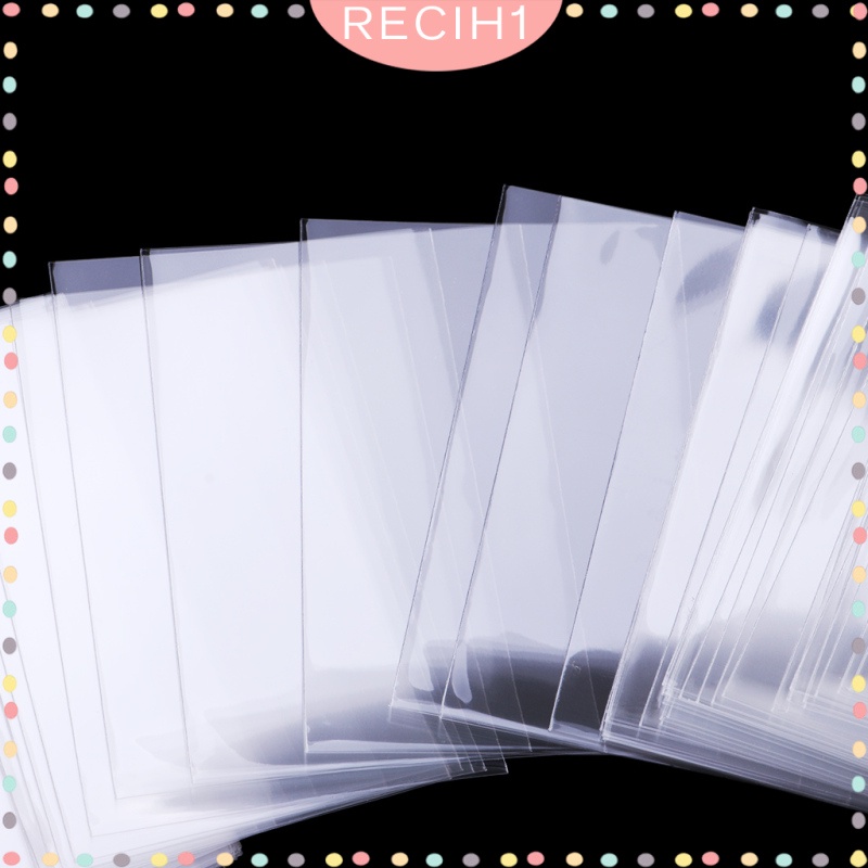 Set 100 Túi Đựng Thẻ Trong Suốt Kích Thước 60x90mm