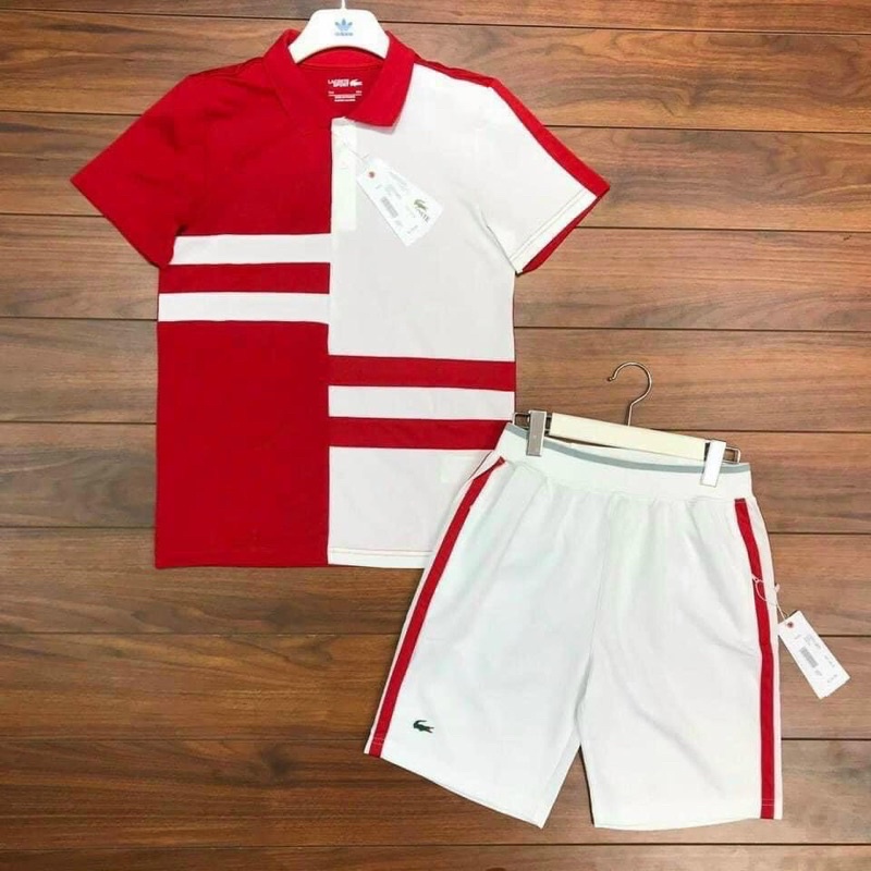 Áo POLO Nam LACOSTE Cá Sấu Cotton Cổ bẻ trẻ trung hiện đại