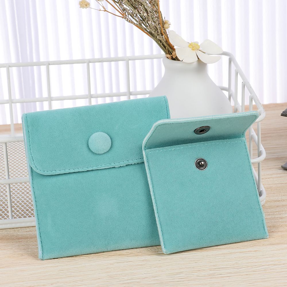 Túi đựng trang sức bằng vải nhung chống bụi di động nhiều màu