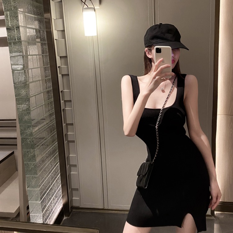 Đầm ngắn SUXI phong cách cổ điển thời trang gợi cảm dành cho nữ