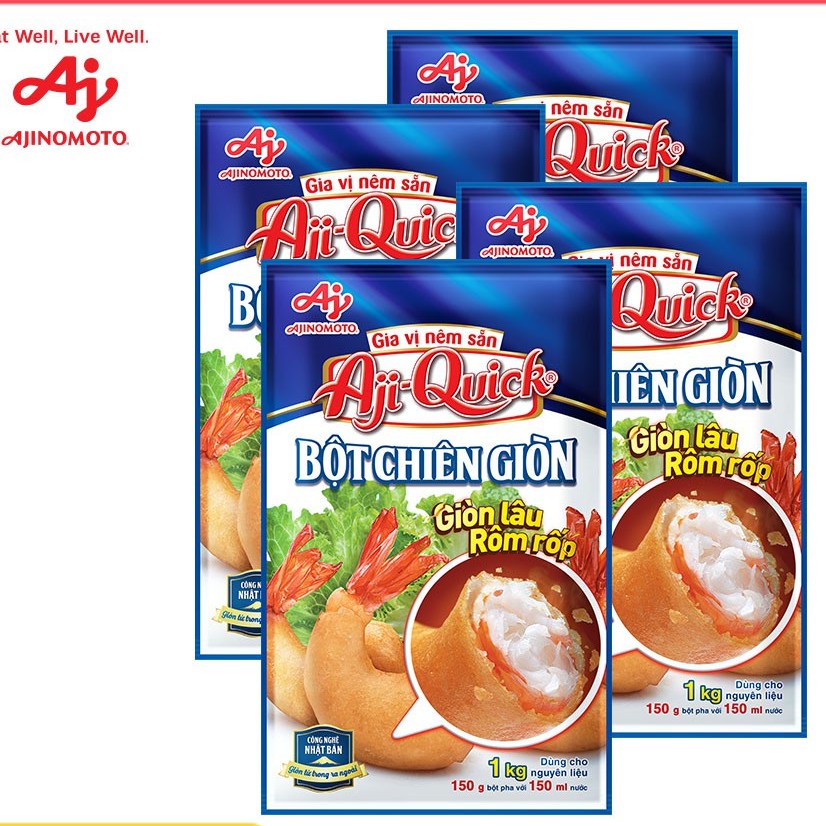 Bột Chiên Giòn Hải Sản  Aji-Quick Gói 150g