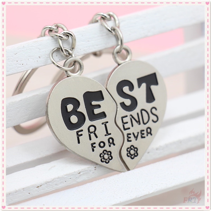 ✪ Móc Khóa Bạn Thân Mãi Mãi ✪ 1 Cặp 2 Cặp Móc Khóa Bằng Hợp Kim