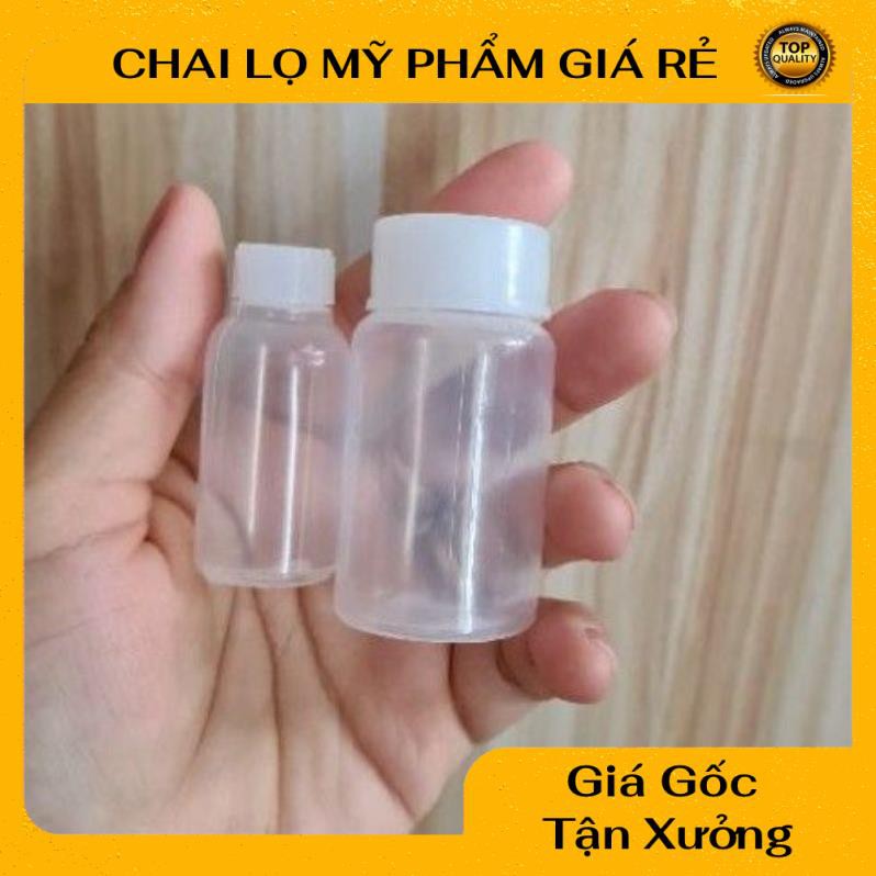 [RẺ VÔ ĐỊCH] [100c] Hũ nhựa mềm 10ml,30ml chiết mỹ phẩm , phụ kiện du lịch